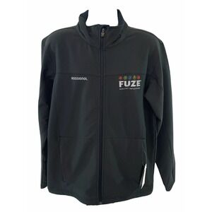 Rossignol Ski Snowboard Jacket Size XL Softshell Lake Placid Black Fuze‎